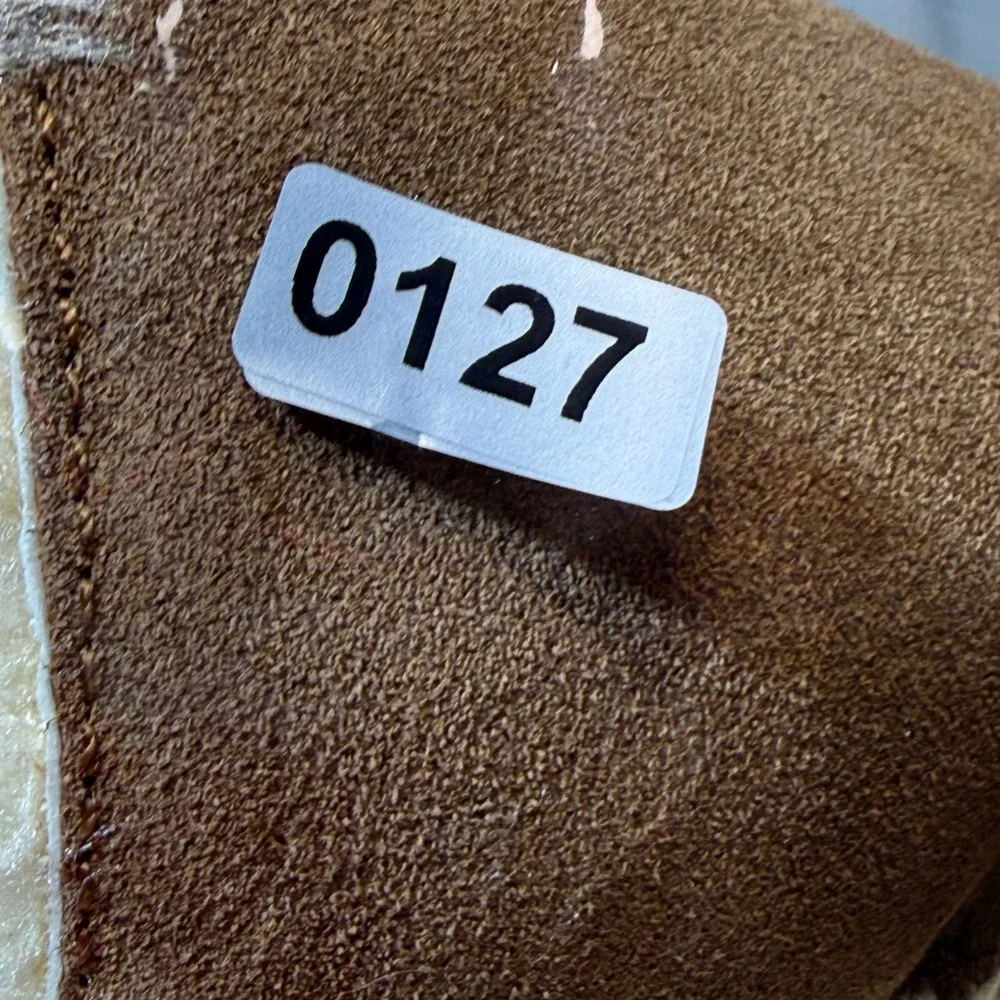 Time and Tru Women's Brown Faux‎ Suede Sherpa Lined Winter Boots Size 9